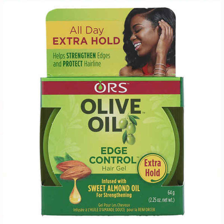 Gel Ors Oilve Oil Edge Control Hair (64 g) Bigbuy
