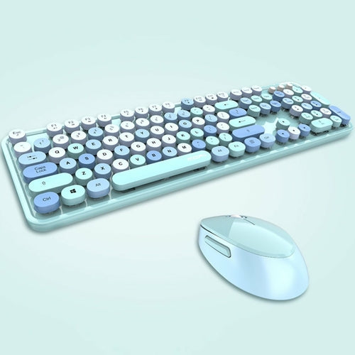 Spring Multi Wireless Keyboard And Mouse Set Salmon Lucky