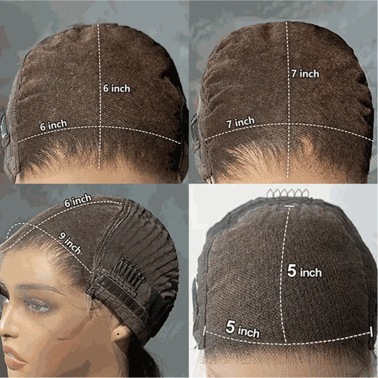 Afro Kinky Curly Wig Short Bob Ombre 1B4Color 9x6 Transparent Lace Closure Human Hair Wig For Woman Glueless 100% Human Hair Khamik Shop Online