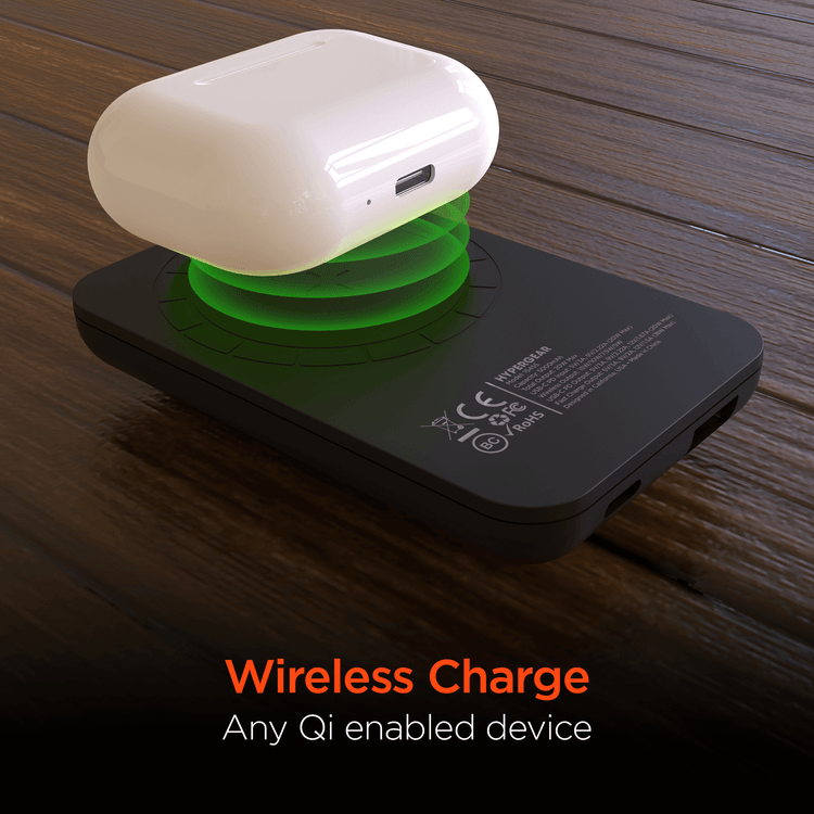 HyperGear 5000mAh Magnetic Wireless Power Bank Sky Iapetus
