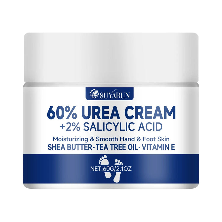 SUYARUN 60% Urea Foot Cream for Cracked Heels & Dry Skin - Intensive Moisturizing Treatment, Callus Remover, Diabetic Foot Care. Khamik Shop Online