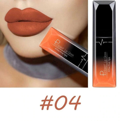 Makeup matte matte lip gloss lipstick Periwinkle Abderus