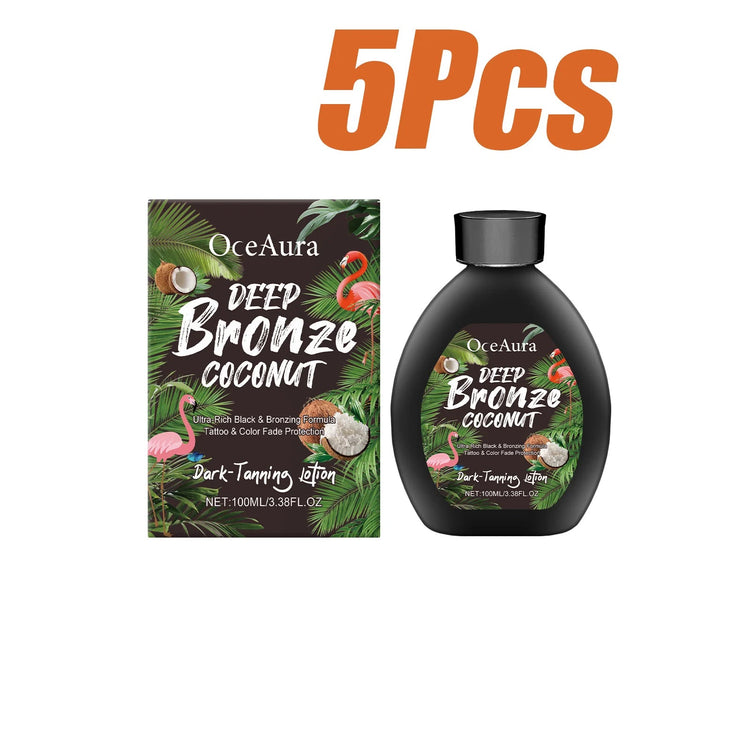 Coconut Oil Dark Tanning Lotion Moisturizing Accelerator for Deep Bronze Glow Tanning Cream for Tanning Bed & Outdoor Use Khamik Shop Online
