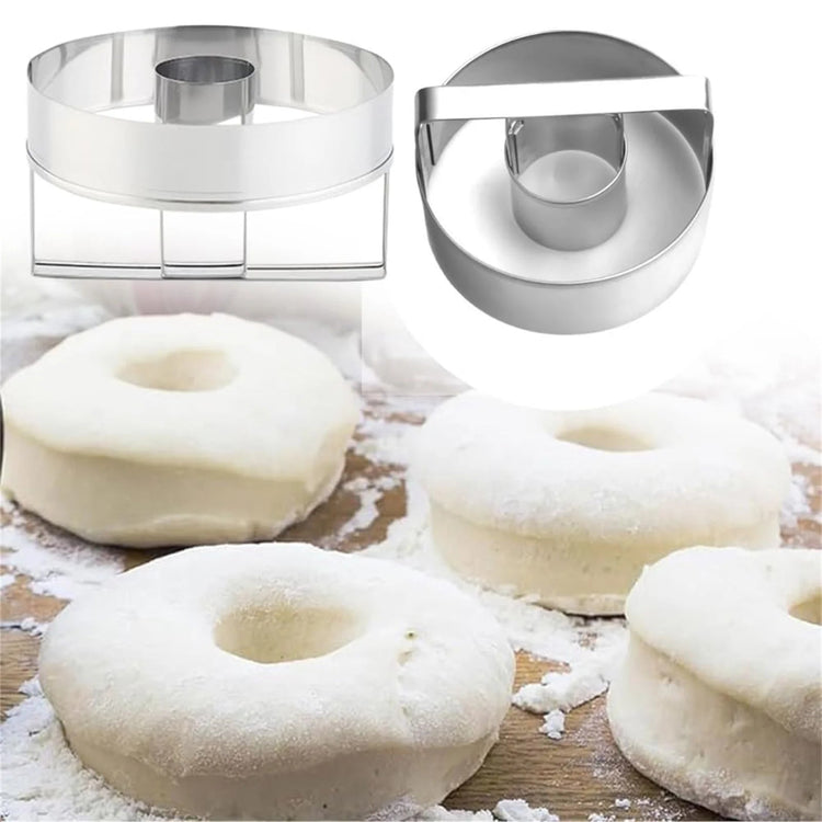 Stainless Steel Cookie Cutter Kitchen Baking Round Donut Mold Daily Durable Multi Functional Baking Mold Home Diy Dessert Tool Khamik Shop Online