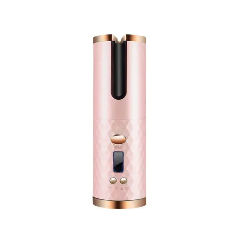 Rechargeable Automatic Hair Curler Women Portable Hair Curling Iron Periwinkle Abderus