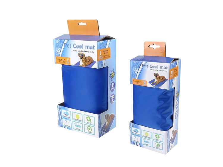 Pet Cooling Mats White Eucalyptus