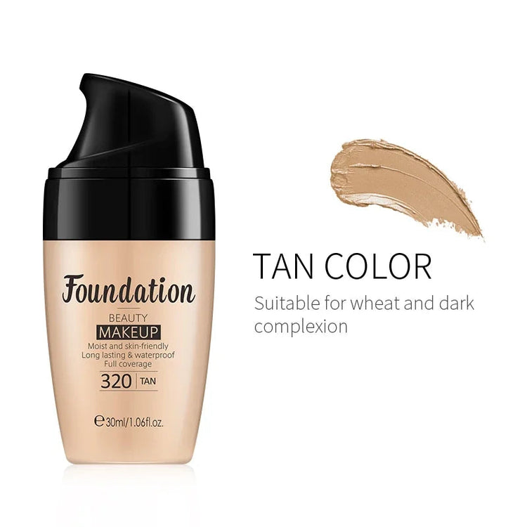 Long-lasting Face Foundation Cream Waterproof Concealer Liquid Even Skin Tone Professional Matte Base Makeup Cosmetics Maquiagem Khamik Shop Online
