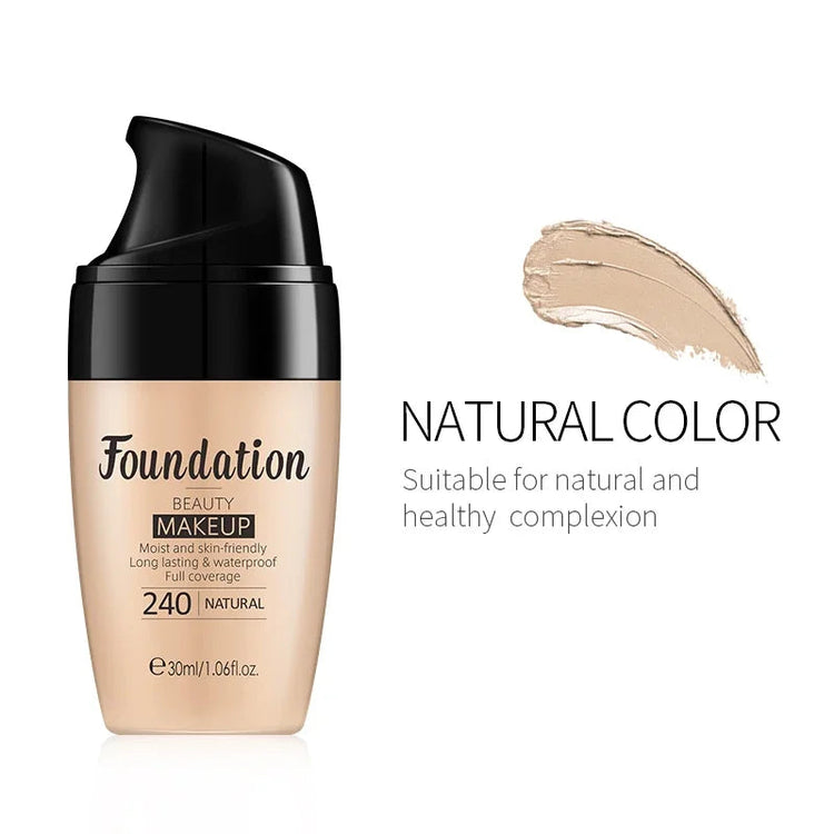 Long-lasting Face Foundation Cream Waterproof Concealer Liquid Even Skin Tone Professional Matte Base Makeup Cosmetics Maquiagem Khamik Shop Online