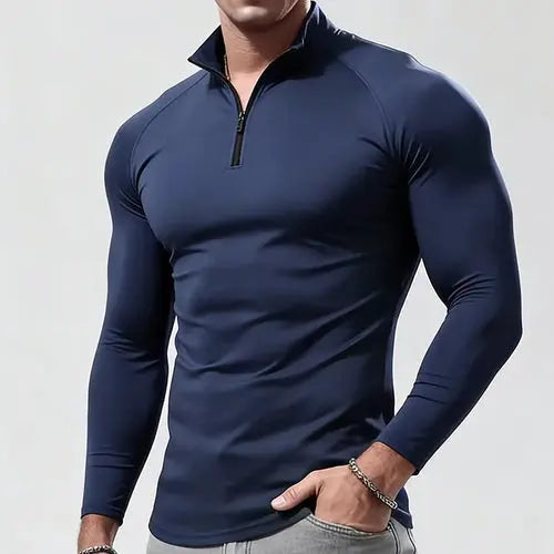 Long Sleeve T Shirt Men Compression Sportswear Male Tshirt Elastic AliExpress