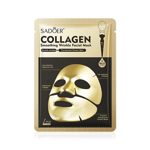 SADOER Golden Collagen Facial Masks Moisturizing Anti-Aging Anti AliExpress