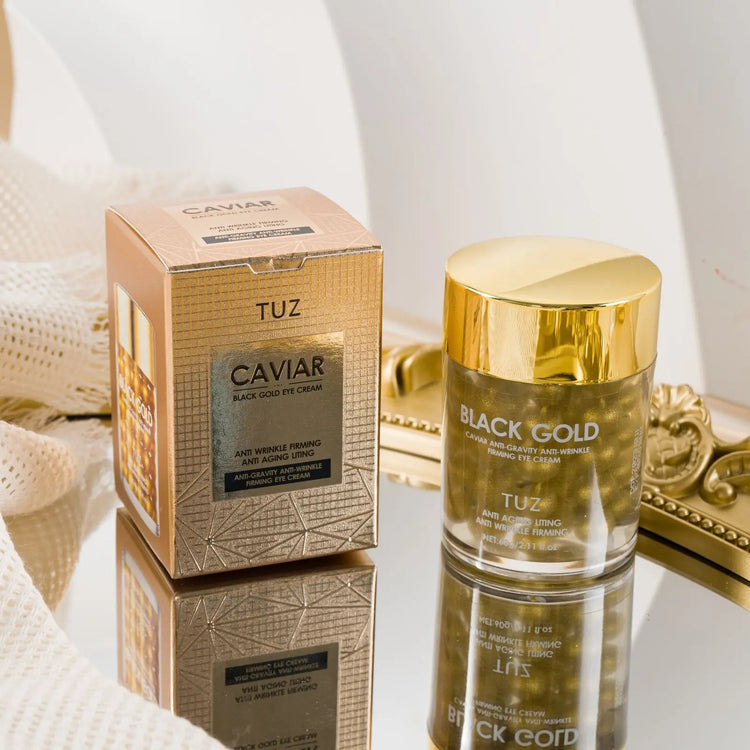 Black Gold Caviar Eye Cream Daily Eye Moisturizer for Men and Women Eye Gel-Cream 24 Hour Hydration for All Skin, Eye Skin Care Khamik Shop Online