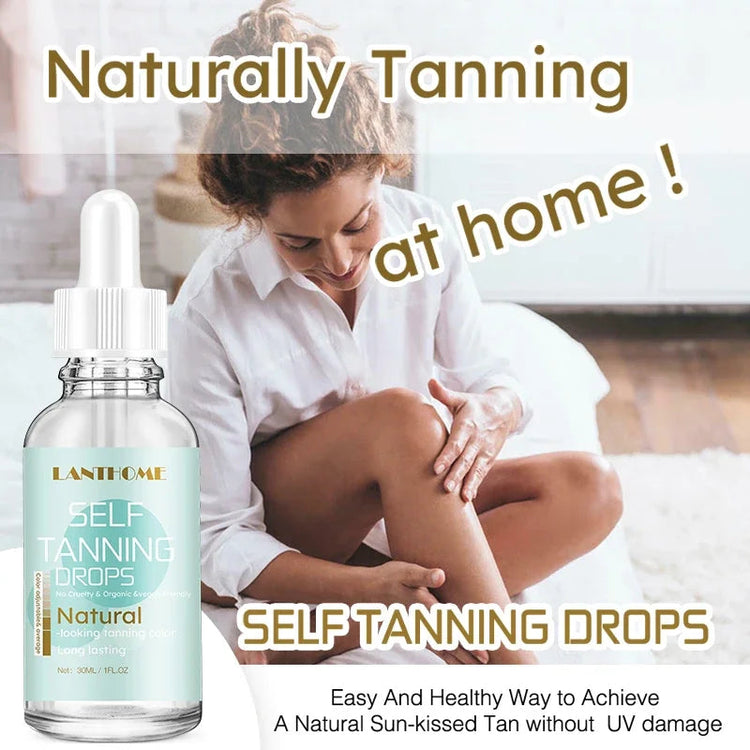 30ml Self -Tanning Drops Body Self Tanner Sunless Tanning Lotion for Natural-Looking Tanner For Body Skin Care Khamik Shop Online