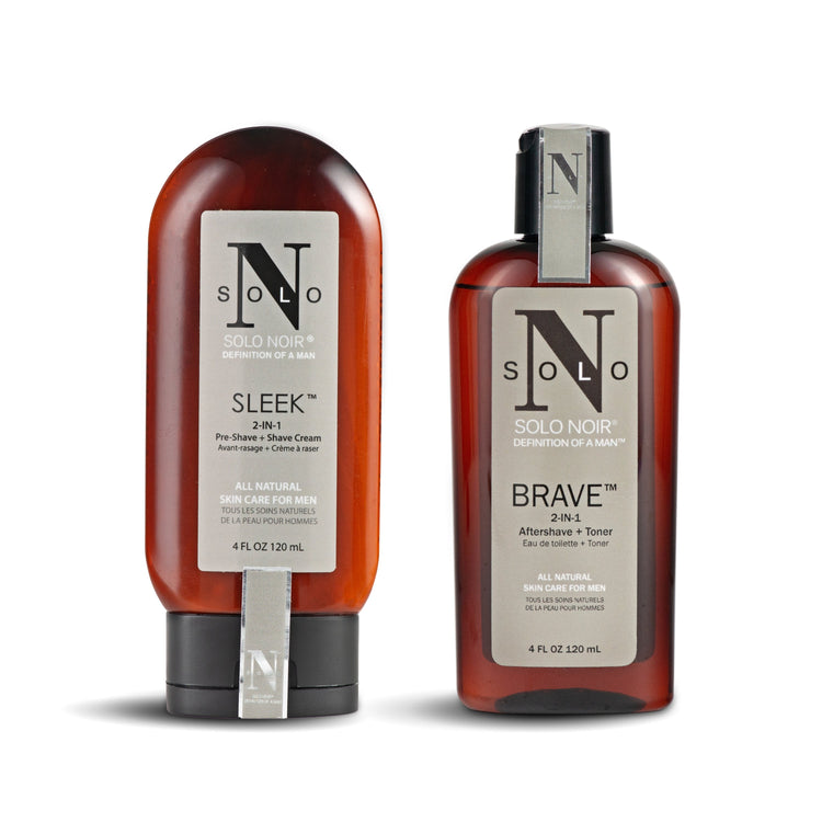 Shaving Kit SLEEK + BRAVE Plum Baobab