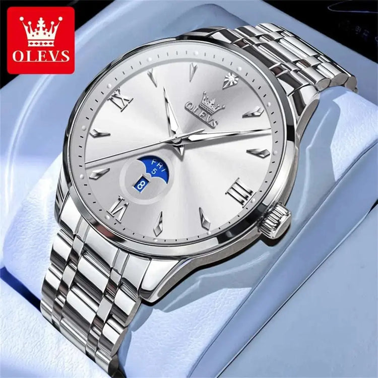 OLEVS Moon Phase men&