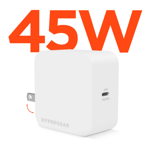 HyperGear PD45W USB-C Wall Charger Sky Iapetus