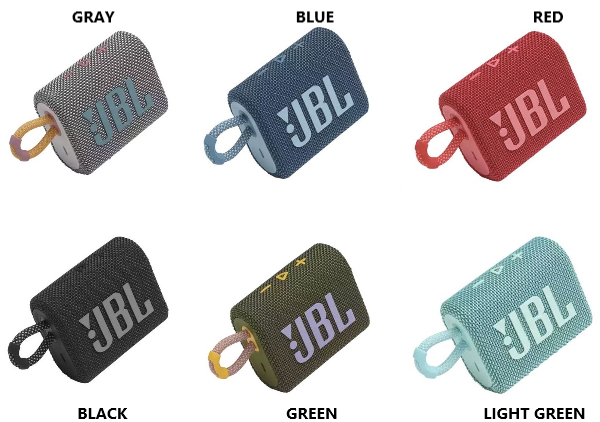 JBL GO 3 Waterproof Wireless Sport Bluetooth Stereo Speaker Lilac Milo