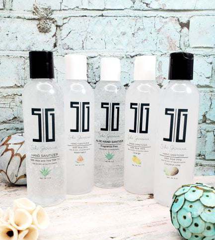 Hand Sanitizer Coconut Lime Sky Blue Lucy