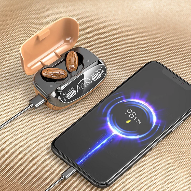 TWS Wireless Headphones Bluetooth 5.2 Stereo Sport Earphones Lilac Milo
