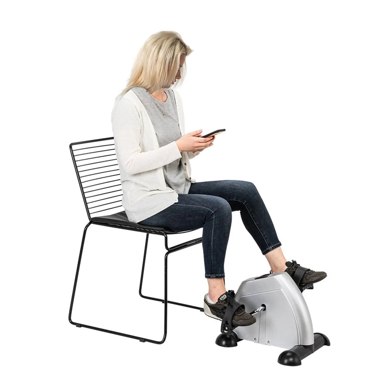 Home Use Hands and Feet Trainer Mini Exercise Bike Lilac Milo