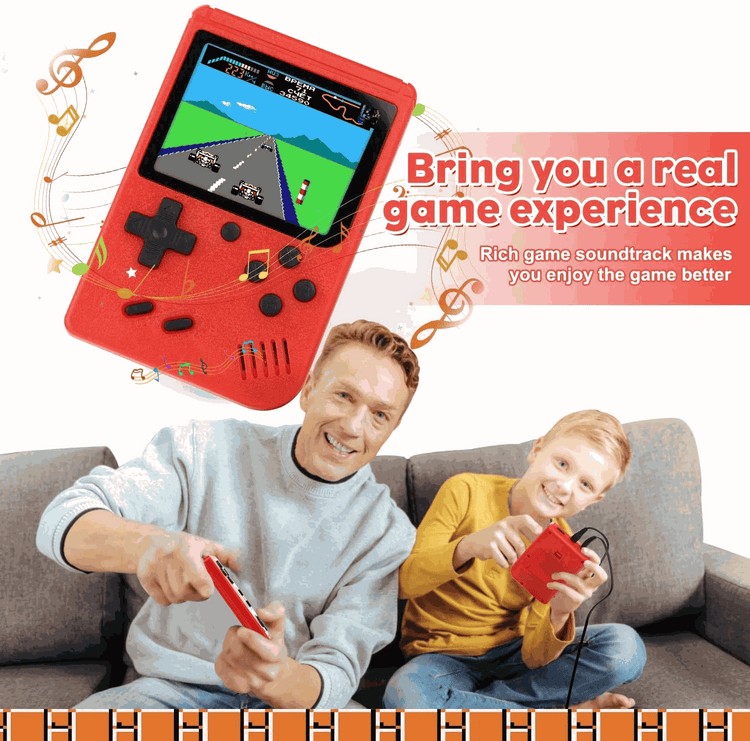 3.0 Inch Retro Portable Mini Handheld Video Game Console – Tech Accessories Lilac Milo