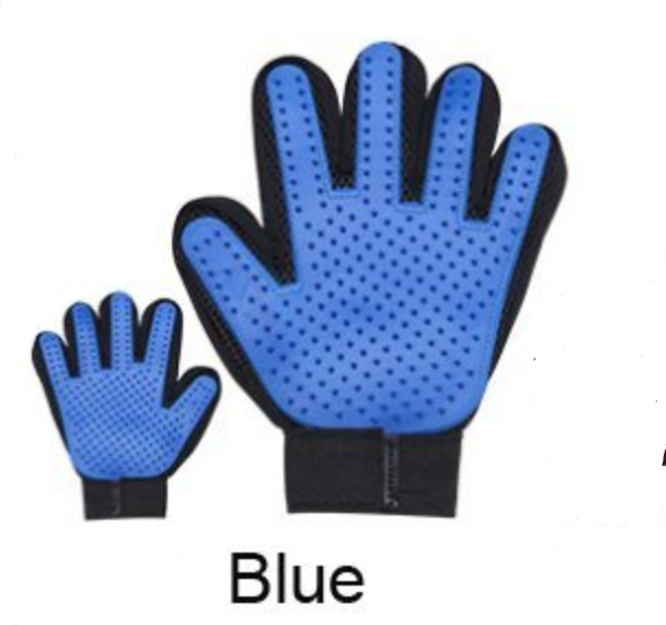 Pet Hair Remover Gloves Pet Grooming Brush Gloves Lilac Milo