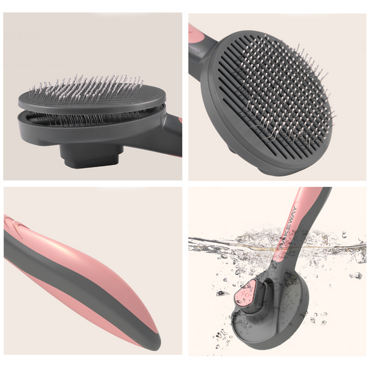 Pet Grooming Cat Comb Dog Comb Cat Hair Brush Lilac Milo