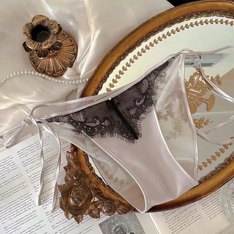French Romantic Lace Mesh Sexy Women&