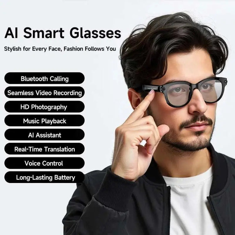 Xiaomi AI Vision Glasses 8K HD Cam LED Lamp Interpreting Chat Conference Footage Capture Outdoor Activity Shades 2026 Fresh Khamik Shop Online