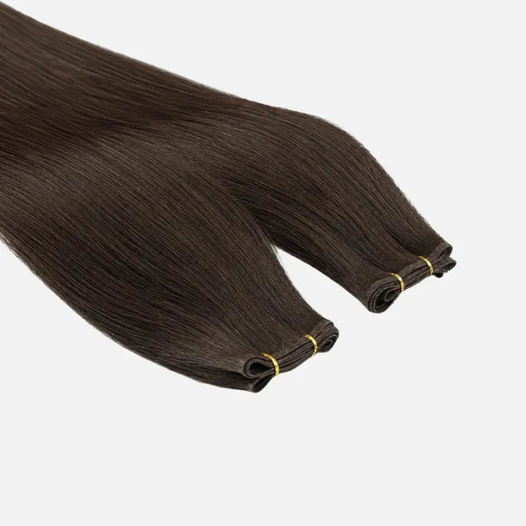 Chocolate Brown (2Q) Genius Weft Hair Extensions (50g - 100g) Ivory Blackhaw