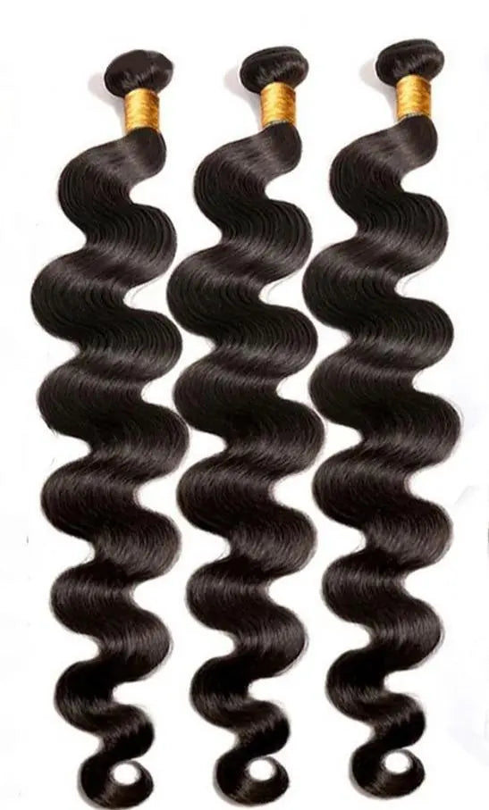 BeuMax 10A Grade 3/4 Body Wave Bundles with 2x6 Closure Brazilian Hair Cerise Alfie
