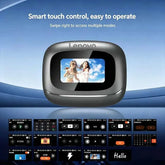 Lenovo TOUR PRO6 Touch Multi Functional Screen Long-lasting Battery Life TWS Wireless ANC Noise Cancelling Enc Heavy Bass Earbud Khamik Shop Online