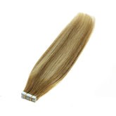 BHF Tape In Hair Extensions Human Hair 20pcs/Pack European Remy Straight Invisible Tape Ins Adhensive 100% Human Hair For Salon Khamik Shop Online