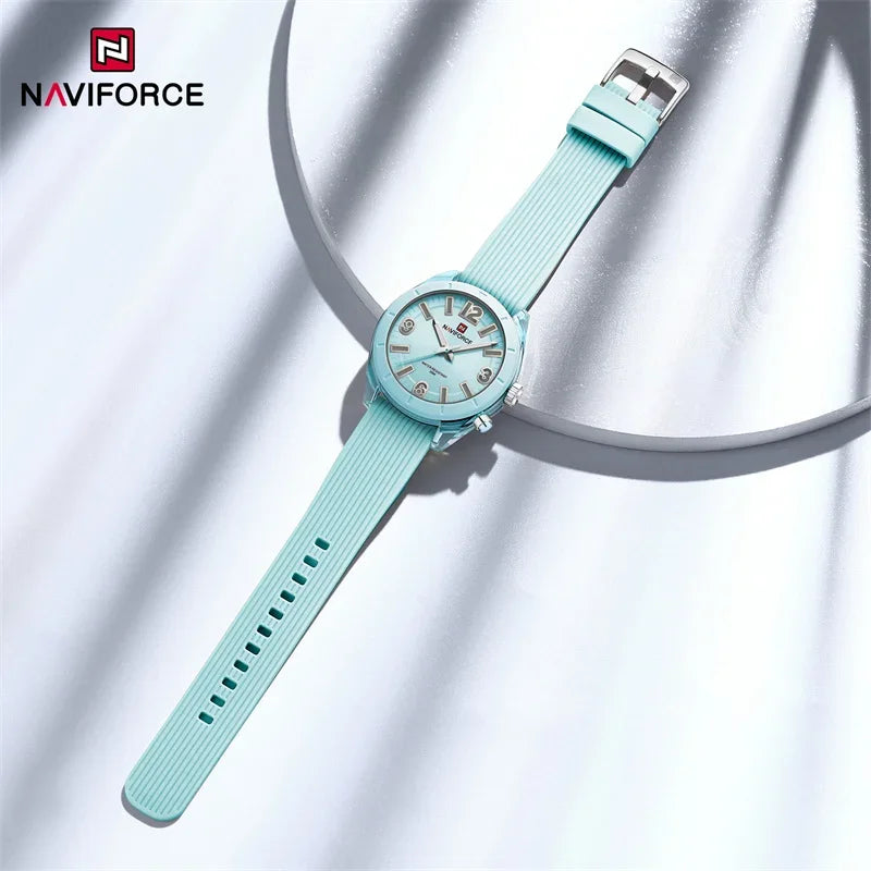 Women'S Waterproof Watch Fashion Casual Luminous Display Quartz Wristwatch with Silicone Band Reloj Mujer High Quality