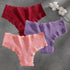 3Pcs Cotton Lace Patchwork Bikini Panties Women Seamless Floral Print Brazilian Pants Low Waist Breathable Female Sexy Lingerie Khamik Shop Online