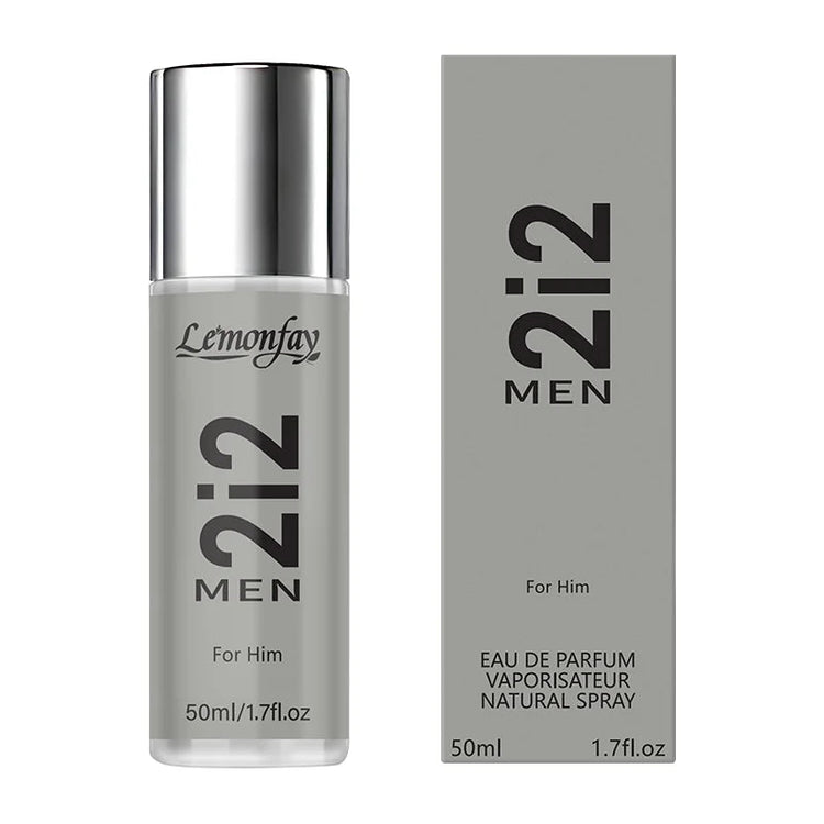 Lemonfay 2i2 Men Eau de Parfum - 50ml Natural Spray Long-Lasting Fragrance for Him, Daily Use Cologne Khamik Shop Online