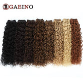 Water Wave Human Hair Weft Extension Dirty Blonde Curly Hair Sew In Weft Hair Extensions Double Weft Remy Hair Wet And Wavy 100G Khamik Shop Online