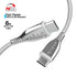 Naztech Titanium USB-C to USB-C Braided Cable 6ft Sky Iapetus