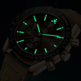 LIGE Leather Watches Men Fashion Business 30M Waterproof Quartz Wristwatch Chronograph Date Luxury Luminous Sports Man Watch+Box Khamik Shop Online