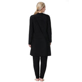 H1029 Muslim Women Fullcoverage  Long Sleeves Cover Up Burkinis Three Pieces Plus Size Swimwear Suits Khamik Shop Online