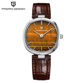 PAGANI DESIGN 2026 New Quartz Watch Top Brand Waterproof Watch Sapphire Glass Classic Leather 32mm Women Wristwatch Gift Watches Khamik Shop Online