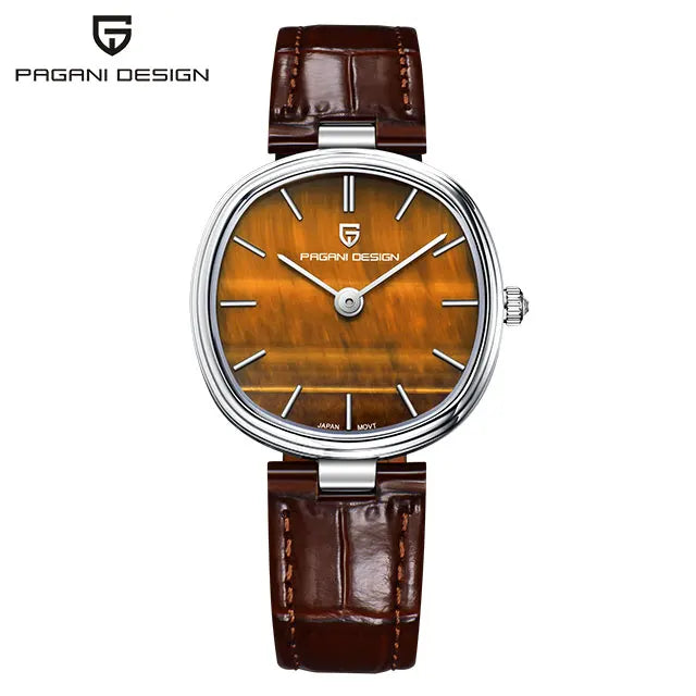 PAGANI DESIGN 2026 New Quartz Watch Top Brand Waterproof Watch Sapphire Glass Classic Leather 32mm Women Wristwatch Gift Watches Khamik Shop Online