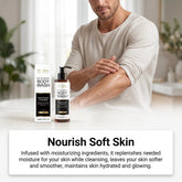 OceAura Sandalwood Body Wash Full Body Refreshing Scent Long Lasting Fragrance Cleanser Soothing Skin Care Non-irritating Odor Control Shower Gel Khamik Shop Online