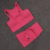 Fitness Shorts Yoga Sets Women&