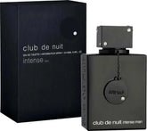 Armaf Club de Nuit Intense Man EDT Perfume For Men Crisp Bergamot Citrus Pine Woody Smoky Aroma Long Lasting Matte Black Square Bottle With Diamond-studded Cap Night Party Dating Present Khamik Shop Online