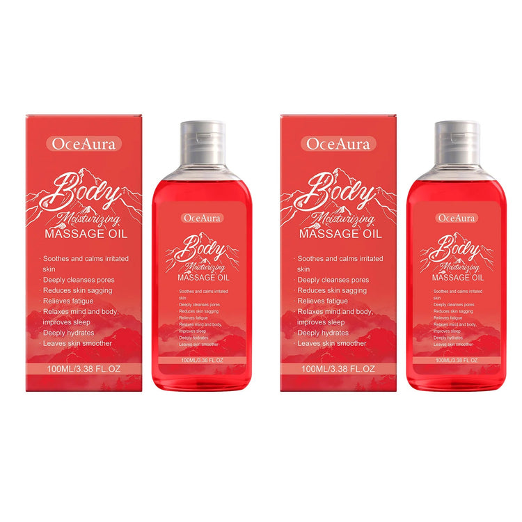 OceAura Collagen Body Oil Relax Muscles Anti Sagging Firm Skin Elasticity Boost Relieves Fatigue Moisturizing Body Massage Oil Khamik Shop Online