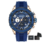 MEGIR 48MM Dial Chronograph Men&