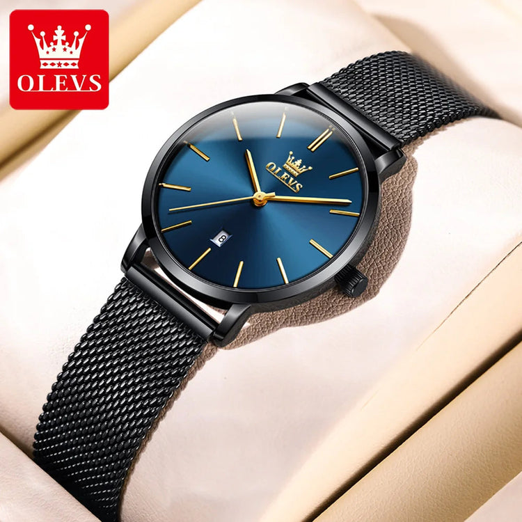 OLEVS Woman Watch 5869 Elegant Fashion Quartz Wristwatch Waterproof Date Watches For Woman Set Bracelet Watch Box Gifts Original Khamik Shop Online