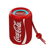 New Coke-Cola Collaboration Bluetooth Audio Bluetooth 5.4 RGB Lighting Voice Activation Card Slot Portable Bluetooth Speaker Khamik Shop Online