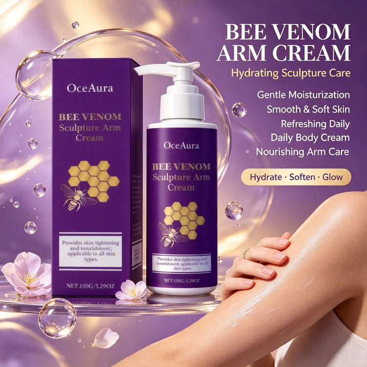 Bee Venom Sculpture Arm Cream Firming Anti-Sagging Arm Lotion Deep Hydrate Rough Dry Arm Skin Body Sculpting Massage Cream Khamik Shop Online