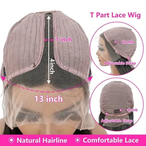 13x4 Deep Wave 13x6 Short Bob frontal 4x4 Lace 5x5 Closure Human Hair Cerise Alfie